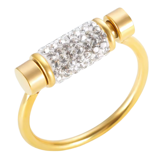 Calm ring | fidget ring | anxiety ring | goud